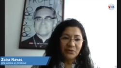 Zaira Navas, jefa jurídica de Cristosal