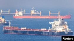 Teretni brod Despina V koji prenosi žito iz Ukrajine, u crnomorskoj luci Kilos, blizu Istanbula, 2. novembar 2022.