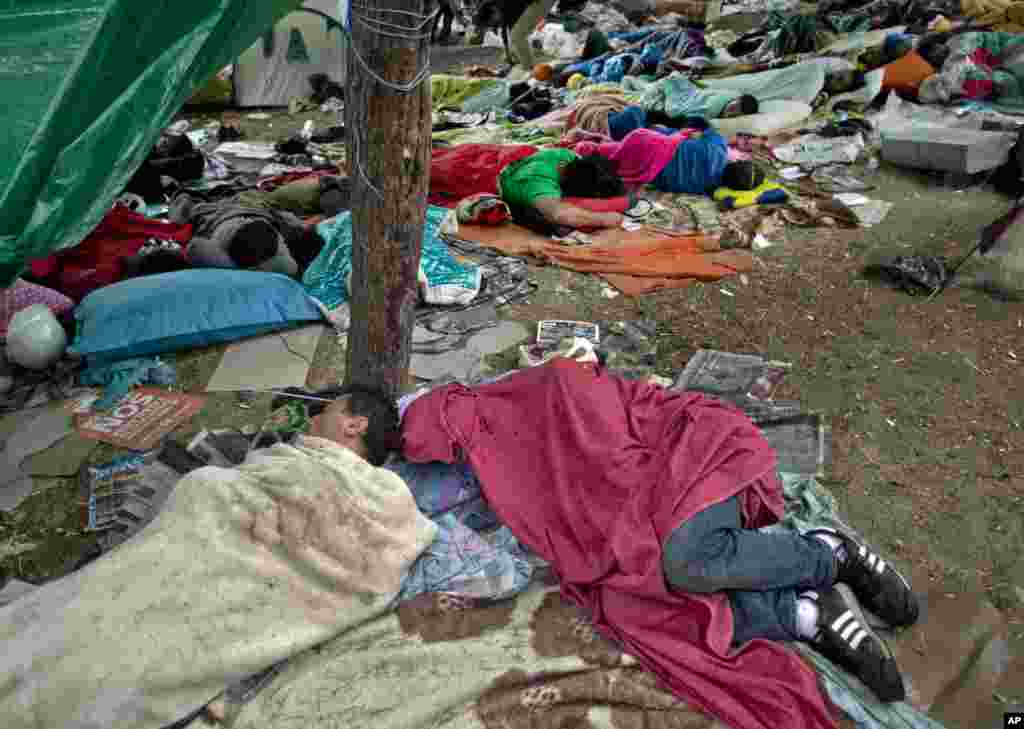 Gezi parkiga ko'chgan namoyishchilar