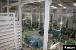 A view shows a desalination plant in south of Agadir, Morocco, in this handout picture obtained by Reuters on November 21, 2022. (Moroccan Ministry of Agriculture/Handout via REUTERS)