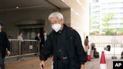 天主教香港教區榮休主教陳日君樞機 （美聯社資料照片）