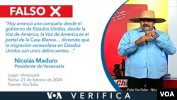 La organización de noticias VOA trabaja bajo una ley que determina que debe generar información precisa, objetiva y completa. Además, no ha iniciado ninguna campaña estigmatizante como señala el mandatario venezolano. 