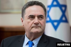 Menteri Luar Negeri Israel Israel Katz. (Foto: Sebastian Scheiner/Pool via REUTERS)