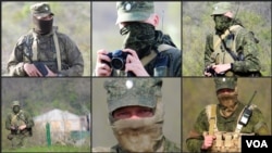 რუსი ოკუპანტები ქარელის მუნიციპალიტეტის სოფელ დვანში. "ძალა ერთობაშიას" ფოტო.