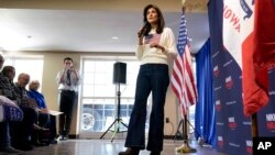Republikanska kandidatkinja za mesto predsednika SAD, Niki Hejli (Foto: AP/Charlie Neibergall)