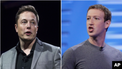  مارک زاکربرگ و ایلان ماسک مالکان متا و توئیتر