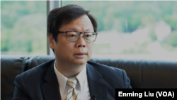 駐立陶宛台灣代表處代表黃鈞耀。（2023年7月13日）