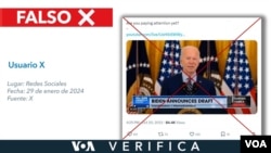 El video que circula en redes sociales es, en realidad, un deepfake del mandatario.