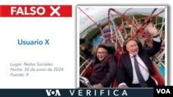 La imagen que circula en redes sociales es creada con IA. Diseño: Mila Cruz.