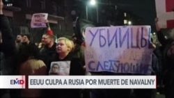 EEUU culpa a Rusia de la muerte de Alexei Navalny