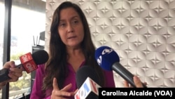 Rocío San Miguel, abogada, defensora de DDHH y presidenta de la organización Control Ciudadano. 