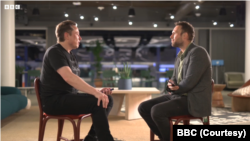 ایلان ماسک در گفتگو با جیمز کلایتون از بی‌بی‌سی