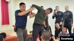 Pete P Phermsangngam, a Thai-American LAPD officer.