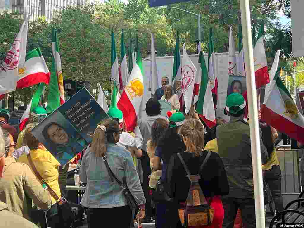 Maandamano kupinga serikali ya Iran, New York, Marekani