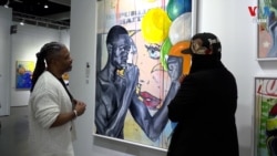 វិចិត្រករឆ្លុះបញ្ចាំងពីបទពិសោធន៍របស់ខ្លួនក្នុងនាមជាពលរដ្ឋស្បែកខ្មៅនៅអាមេរិក