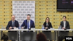 Predstavljanje konačnog izveštaja Posmatračke misije Crta o izborima u decembru 2023. godine (foto: Medija centar Beograd)