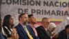 Jesús María Casal, presidente de la Comisión Nacional de Primaria, durante un acto del ente rector de la elección de la oposición.