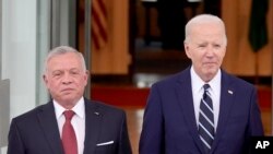Presidenti Biden dhe mbreti Abdullah në Shtëpinë e Bardhë (12 shkurt 2024)