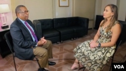 Subsecretario de Estado para el Hemisferio Occidental, Brian Nichols, en entrevista con la VOA el domingo 17 de septiembre de 2023.