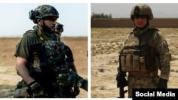 სერჟანტი რამაზ ფეტელავა - უკრაინის (მარცხნივ) და საქართველოს არმიაში (ავღანეთში) სამსახურის დროს