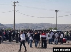 تجمع اعتراضی کارگران پتروشیمی گچساران