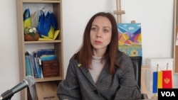 Oksana Kijaško, Ukrajinka koja živi u Crnoj Gori (Foto: VOA, Jovo Radulović)