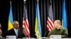 Ілюстративне фото. Міністр оборони США Ллойд Остін та міністр оборони України Рустем Умєров беруть участь у засіданні Контактної групи з питань оборони України на базі Рамштайн у Німеччині, 19 вересня 2023 року
