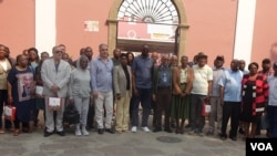 Embaixadores africanos no Namibe