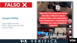 En realidad se tomaron videos de 2022 de videos de una protesta en contra de restricciones de COVID-19.