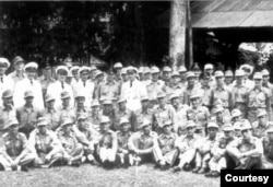 Awak kapal selam Jerman saat berlabuh di Indonesia di era Perang Dunia II, 1942-1945. (Courtesy: Herwig Zahorka)