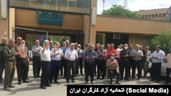 اعتراضات بازنشستگان مخابرات، اهواز. آرشیو
