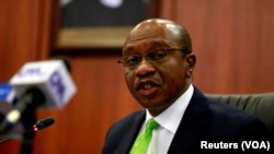 Tsohon Shugaban Babban Bankin Najeriya CBN, Godwin Emefiele