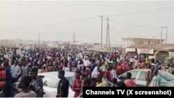 Mazauna birnin Minna da ke zanga-zanga Akan tsadar rayuwa