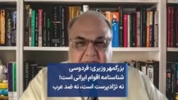 بزرگمهر وزیری: فردوسی شناسنامه اقوام ایرانی است؛ نه نژادپرست است، نه ضد عرب