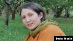 شریفه محمدی، فعال کارگری زندانی. آرشیو