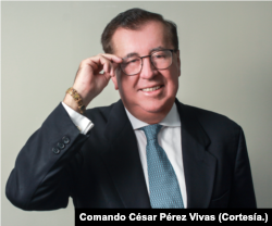 Candidato de la oposición a la primaria del 22 de octubre, César Pérez Vivas. [Foto de su comando de campaña]