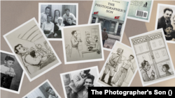 Ilustrimet e realizuara nga artisti Noam Nadav, marrë nga libri "Biri i Fotografit"