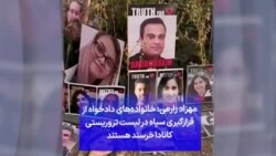 مهزاد زارعی: خانواده‌های دادخواه از قرارگیری سپاه در لیست تروریستی کانادا خرسند هستند