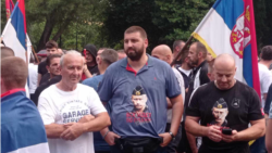 Podgorica: Protest protiv usvajanja Rezolucije o genocidu u Srebrenici