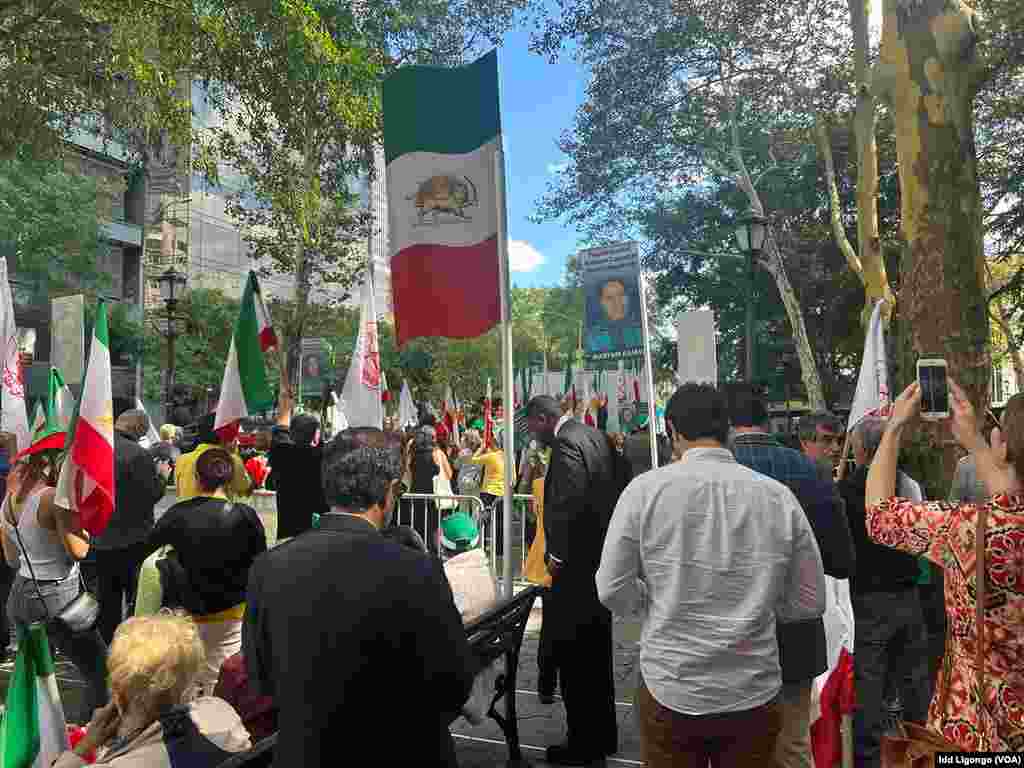 Maandamano kupinga serikali ya Iran, New York, Marekani