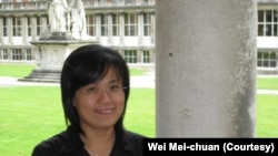 位於台北的政治大學國家發展研究所副教授魏玫娟(照片提供:魏玫娟)