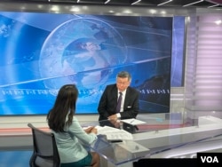 台灣民眾黨主席柯文哲接受美國之音專訪