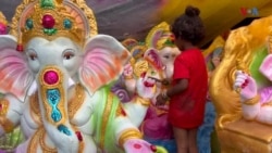 هند کې د ګنېش چتورتي مذهبي مراسم
