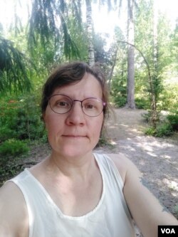 芬兰海门林纳市市民卡佳·玛佳娜·帕尔维亚宁（李方拍摄）