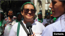 Gabriela Buada es otra de las mujeres venezolanas activas en pro de defender los derechos de todas.