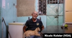 Enrique Sandoval forma parte de las bases del chavismo que busca votos a favor de Nicolás Maduro para los comicios presidenciales.