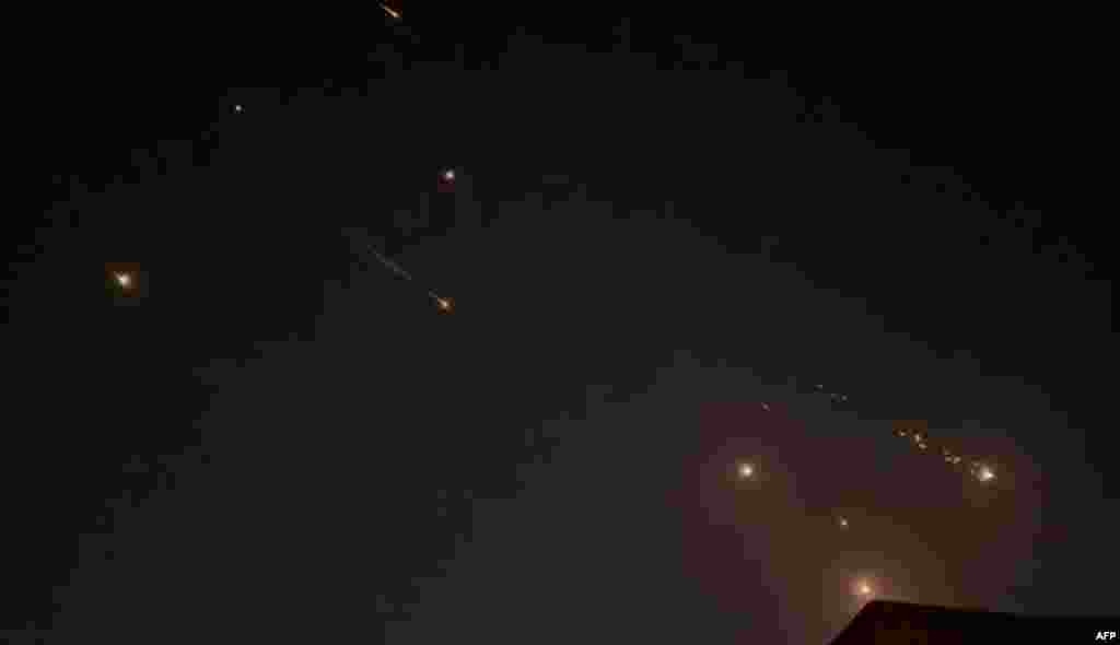 Xevron osmonida portlashlar, G'arbiy Sohil, 14-aprel, 2024