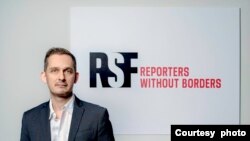 無國界記者東亞辦事處執行長艾瑋昂（Cédric Alviani) (RSF提供照片）