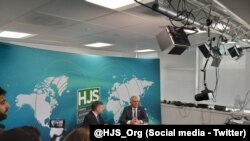 شاهزاده رضا پهلوی در پارلمان اروپا.