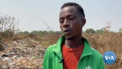 Crianças e adolescentes de Malanje catam plásticos e metais em lixeiras para matar a fome